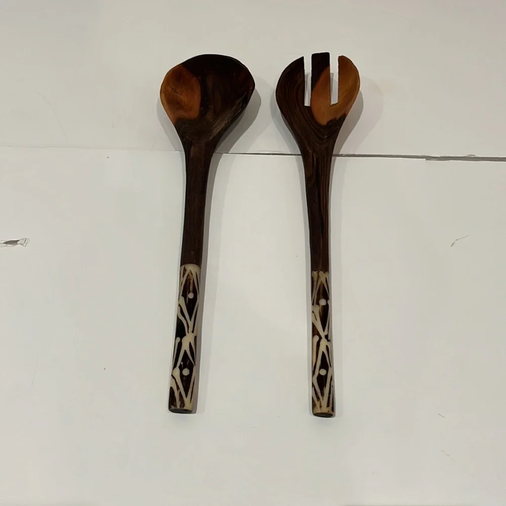 N/A wooden fork